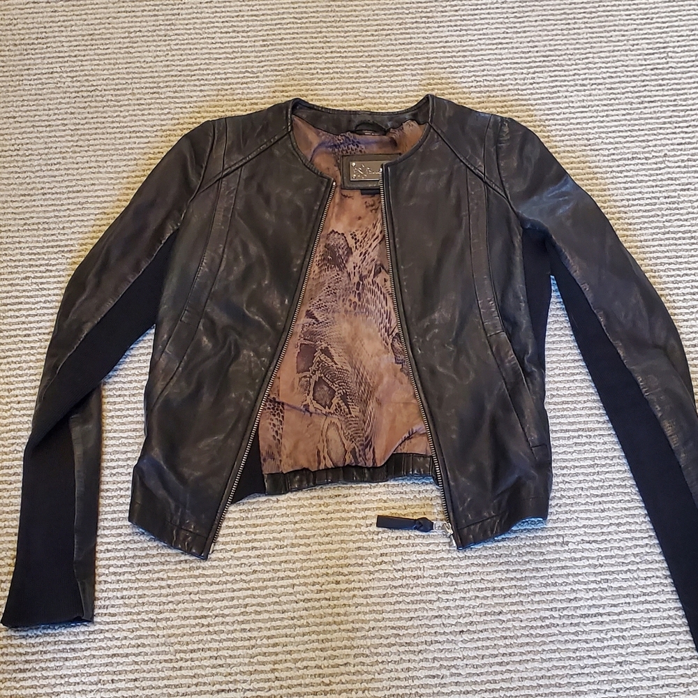 Mackage Leather Jacket XS